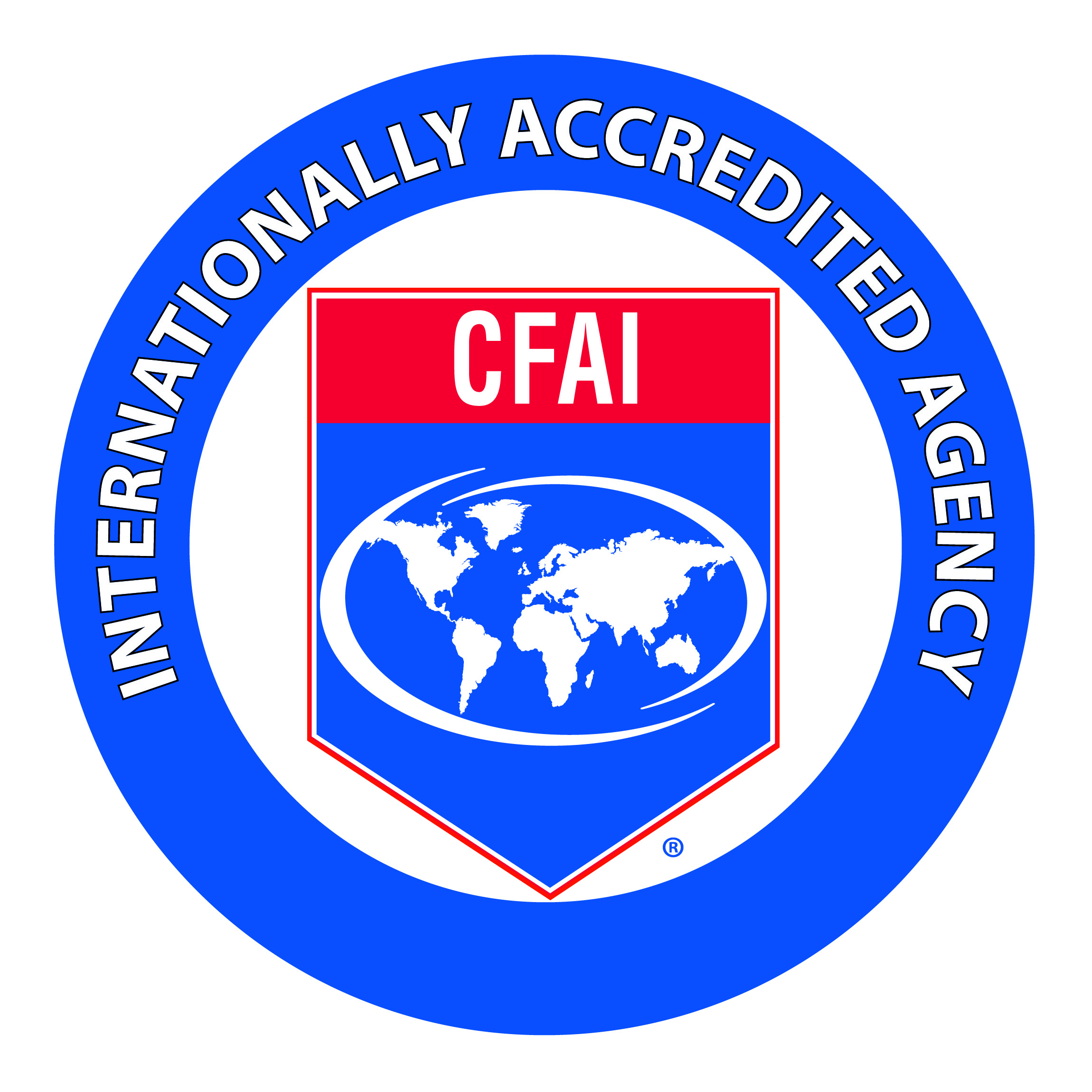 Internationally Accredited Agency Logo, CFAI